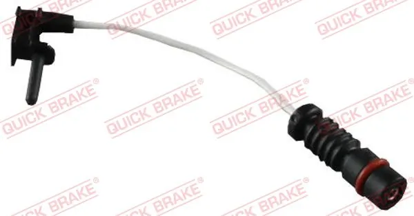 Warning Contact, brake pad wear